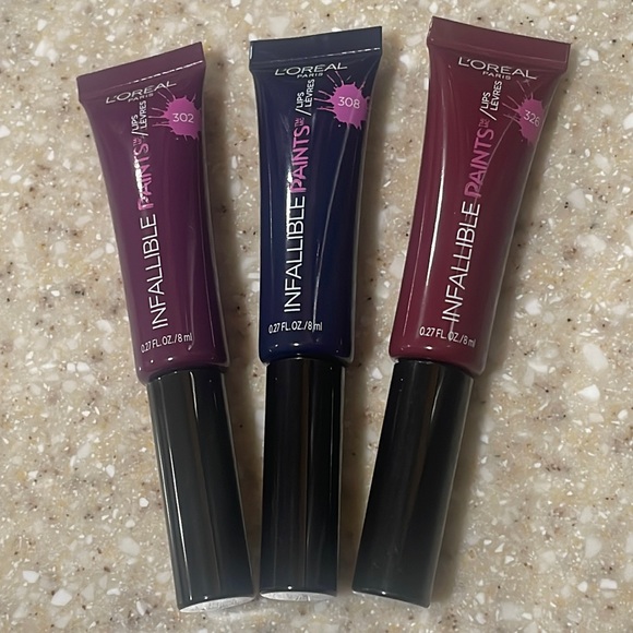 L'Oreal Other - 3pc L’Oréal Infallible Lip Paints 👄
